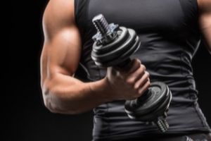 Dumbbell -- exercise and preventing a gym shoulder injury